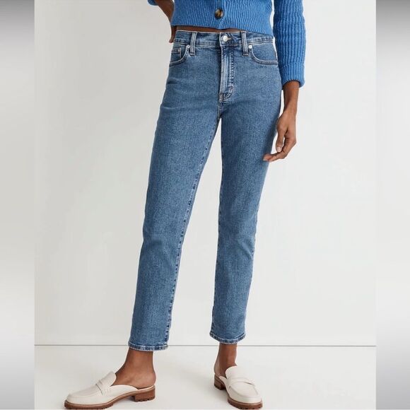 Madewell NWT Mid Rise Perfect Vintage Jeans Size 23 in Knowland Wash